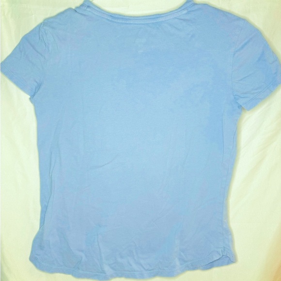 Gap Girls Cotton Sequin Unicorn T-Shirt, Light Blue, Sequin Rainbow, Size M/ 8 - Picture 8 of 9